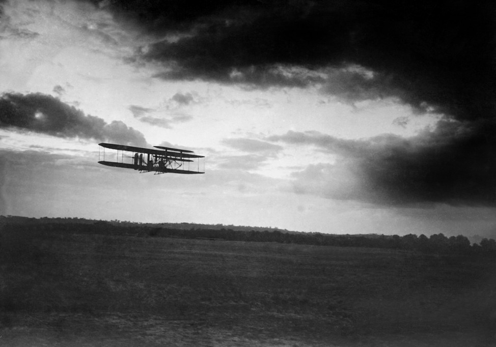 Flug von Wilbur Wright, 1908