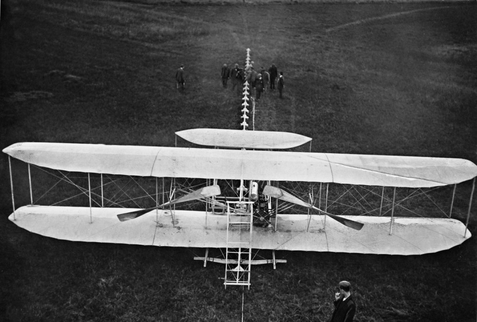 Flugzeug der Gebrüder Orville und Wilbur Wright, 1909