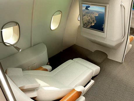 Flugzeug Flugzeuge Flugzeugsitz Passagiere neues Design für Sitze