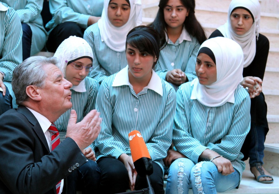 Gauck besucht palästinensische Gebiete