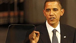 Barack Obama US-Präsident Friedensnobelpreis Nobelpreis Frieden Krieg Afghanistan Oslo, Reuters