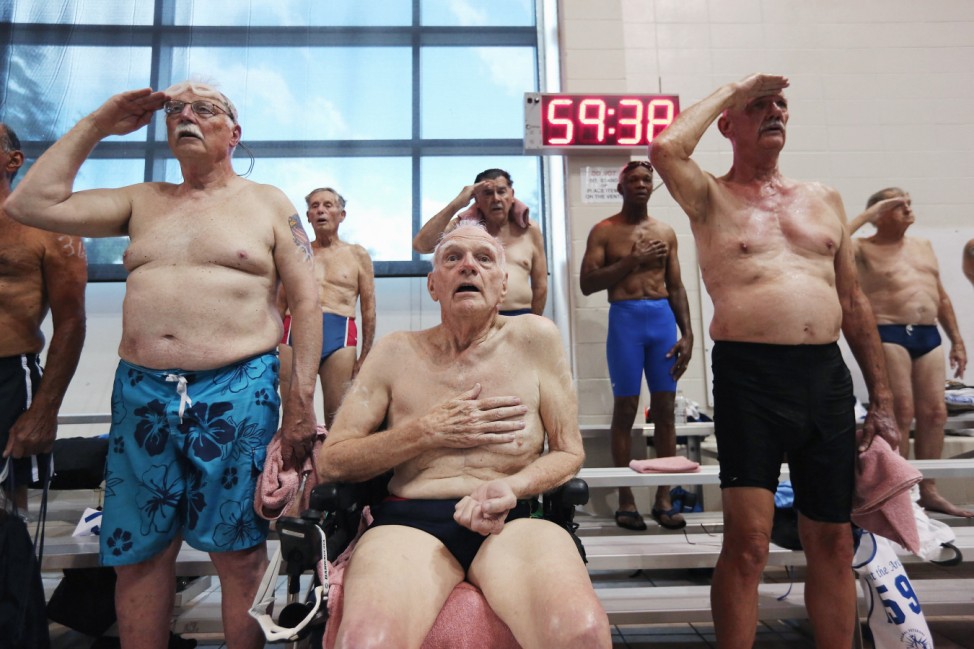 Elderly Vets Compete In National Veterans Golden Age Games