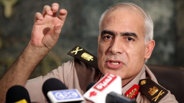 Press conference by Egypt's ruling military council