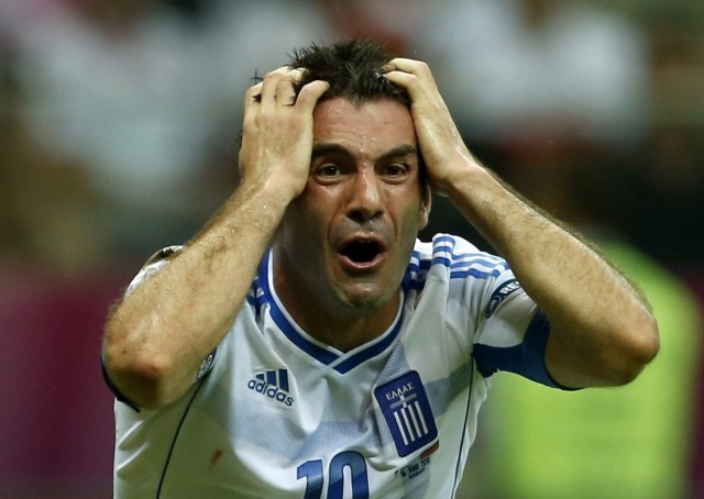 EM Euro 2012 Europameisterschaft Fußball Griechenland Karagounis