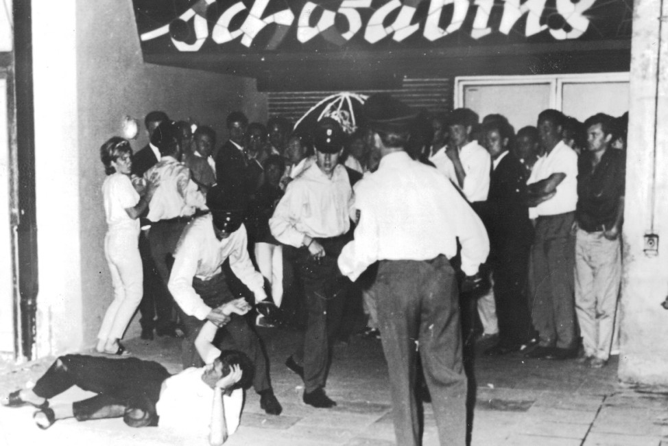 Schwabinger Krawalle im Juni 1962