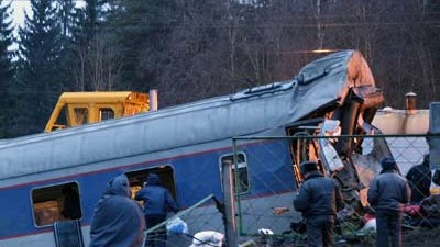 Russland: Anschlag auf Zug: Beim Anschlag auf denNewskij Expresskamen Dutzende Passagiere ums Leben.