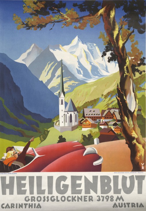 Österreich Tourismus Werbung Plakate