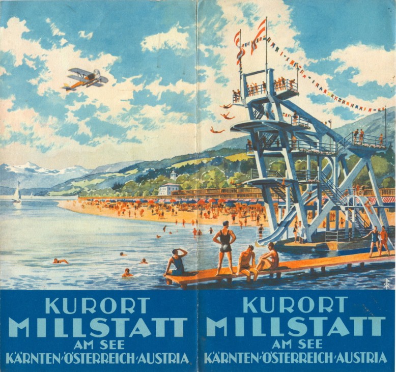 Österreich Tourismus Werbung Plakate
