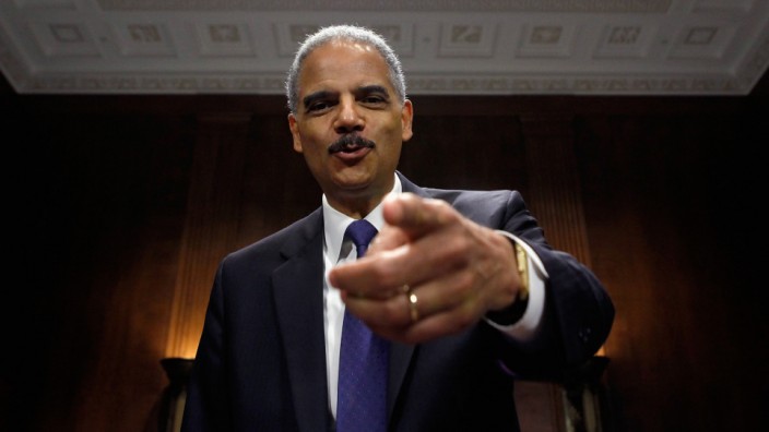 Attorney General Holder Testifies On Oversight In The Justice Department At Senate Hearing