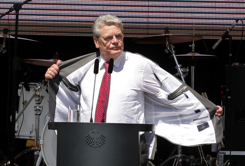 Bundespräsident Gauck veranstaltet Demokratie-Fest