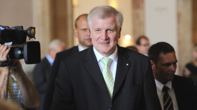 Seehofer im bayerischen Landtag
