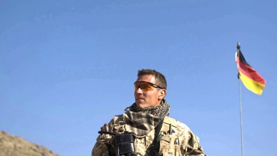 Bundeswehr in Afghanistan: Ein Bundeswehrsoldat in Afghanistan.