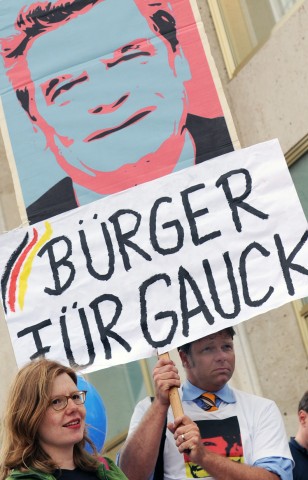 Pro-Gauck Demonstration