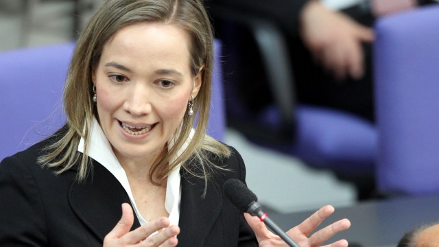 Bundestag debattiert über Betreuungsgeld, Familienministerin Kristina Schröder