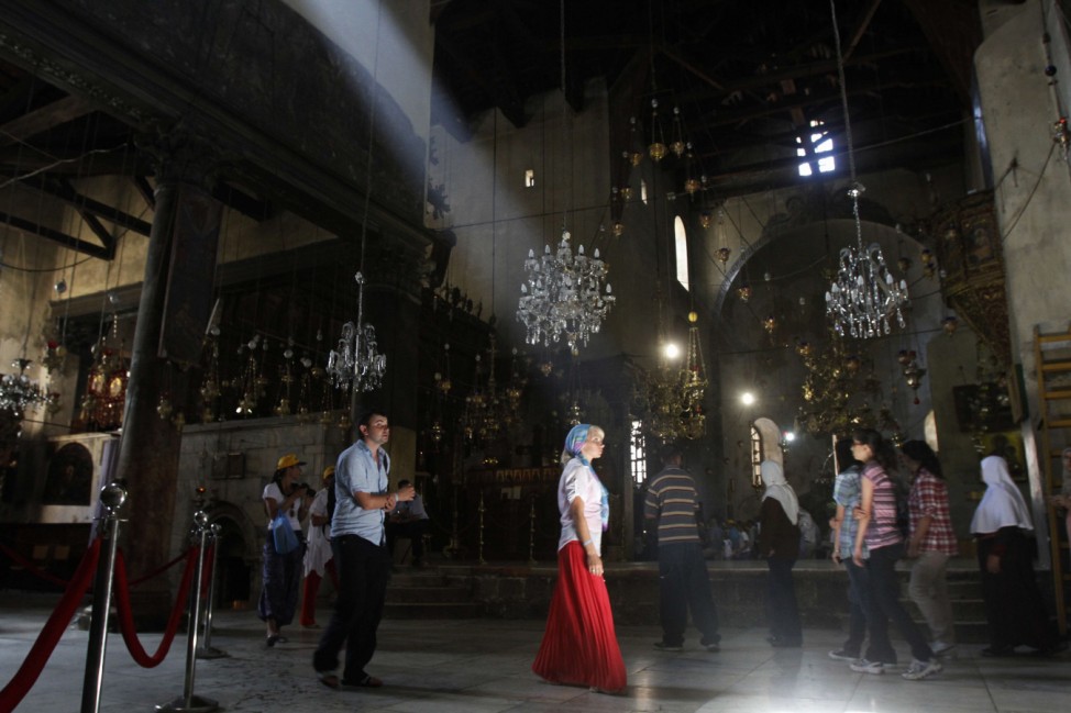 Geburtskirche Jesus in Bethlehem ist Unesco Welterbe