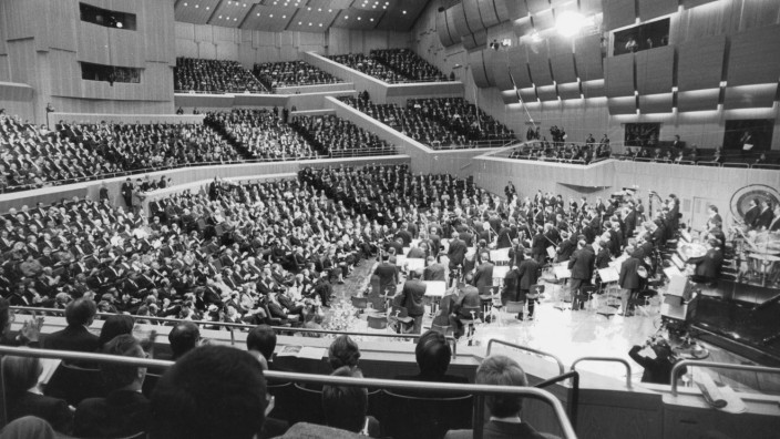 Eröffnung des Münchner "Kulturzentrums am Gasteig", 1985