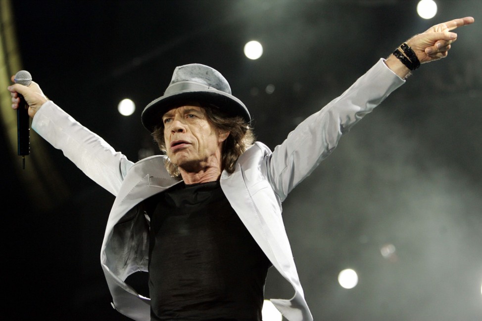 Rolling Stones starten neue Welttournee im Fenway Park in Boston, 2005