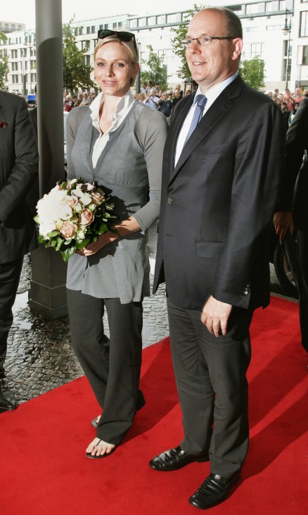 Albert II. von Monaco und Charlene in Berlin