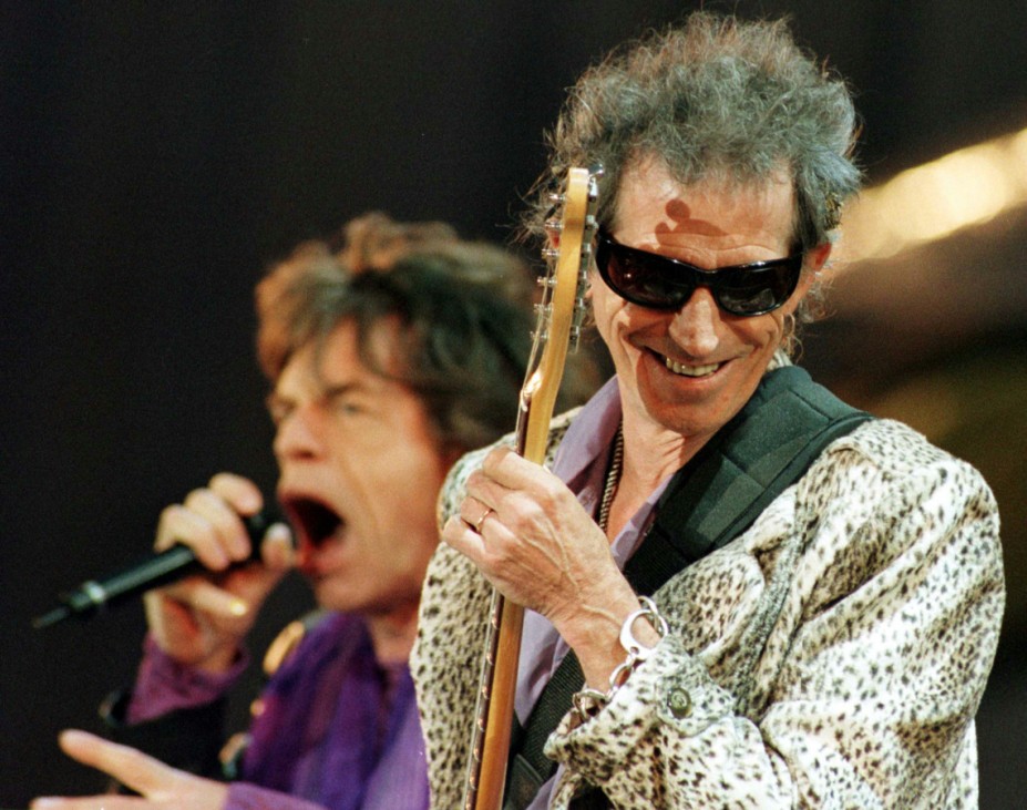 MICK JAGGER AND KEITH RICHARDS PERFORM IN NUREMBERG