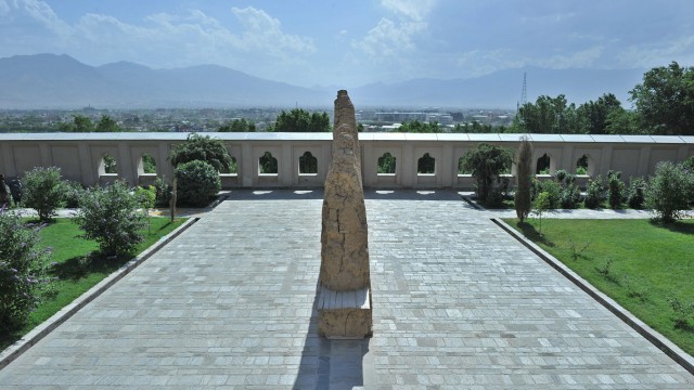 Documenta Kabul: Blick auf die Babur-Gärten, in denen die Documenta Kabul untergebracht ist.