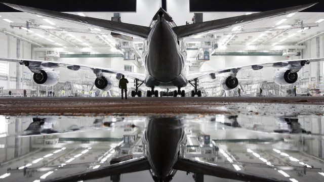 Airbus Boeing Farnborough