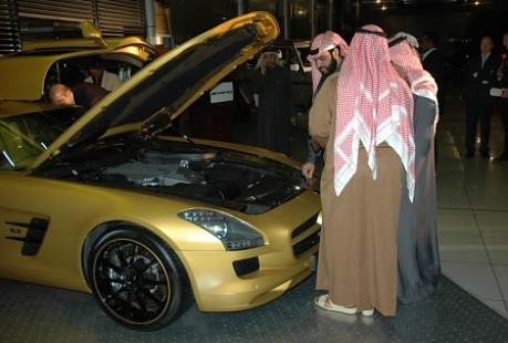 Dubai: SLS AMG Desert Gold