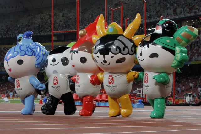 Fuwa Maskottchen Olympische Spiele 2008