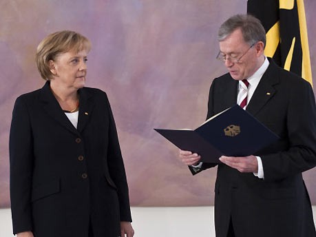 Angela Merkel, CDU, Wahl zur Bundeskanzlerin