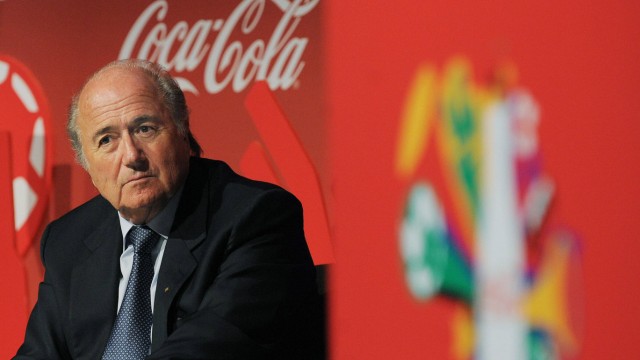 Fifa Sepp Blatter Coca Cola
