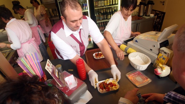 Currywurst Is Berlin Specialty