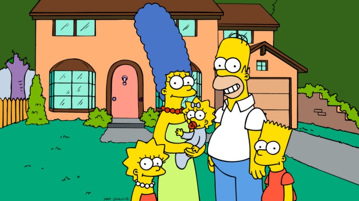 Die Zeichentrickserie "Die Simpsons"