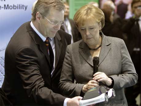 Wulff, Merkel, AP