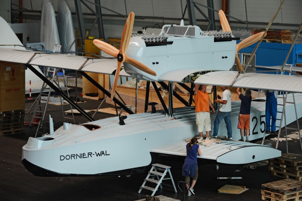 Originalgetreuer Nachbau des Flugbootes 'Dornier-Wal'