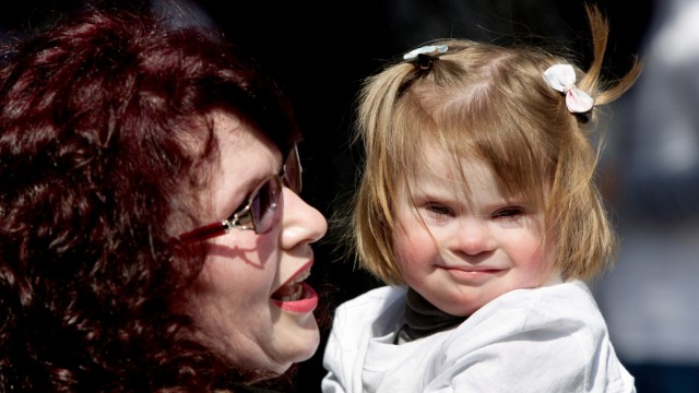 Kinder mit Down-Syndrom: Eltern sind glücklich