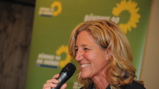 Grünen-Kandidatin für OB-Wahl 2014: Kandidatin der Grünen für die OB-Wahl 2014: Sabine Nallinger.