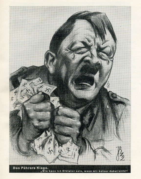 "Hitler-  In der Karrikatur der Welt(vom Führer genemigt)"
