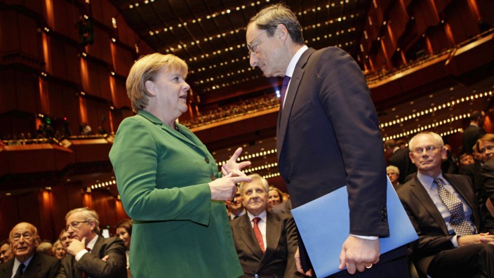 Merkel trifft Draghi