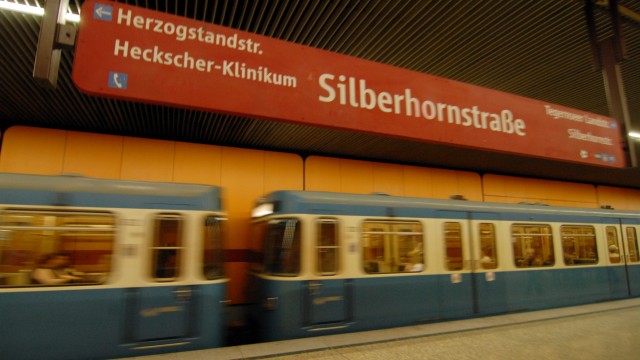 U-Bahnhof Silberhornstrasse in München, 2009