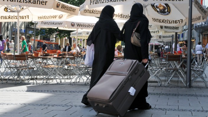 Arabische Frauen in München