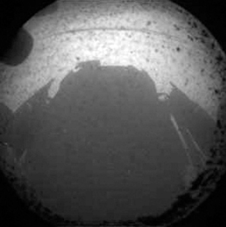 Mars Curiosity landing