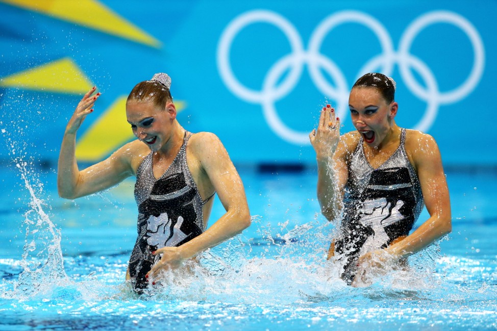 Wassersportarten, Olympics Day 9 - Synchronised Swimming
