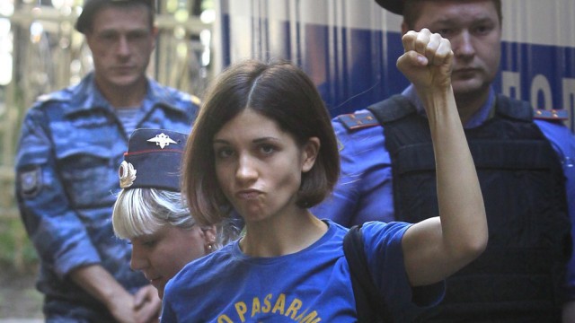 Pussy Riot trial in Moscow