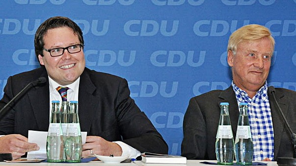 Homosexuelle in der CDU: Beide bekennen sich zu ihrer Homosexualität und sind trotzdem Mitglieder der CDU: Thomas M. Steins (links) und Hamburgs früherer Erster Bürgermeister Ole von Beust.