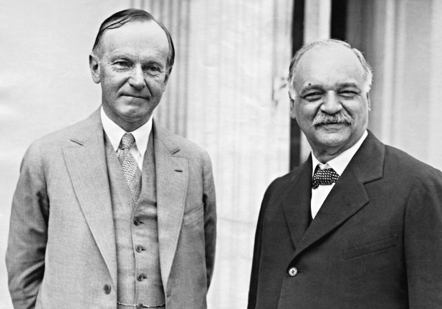 Calvin Coolidge und Charles Curtis, 1928