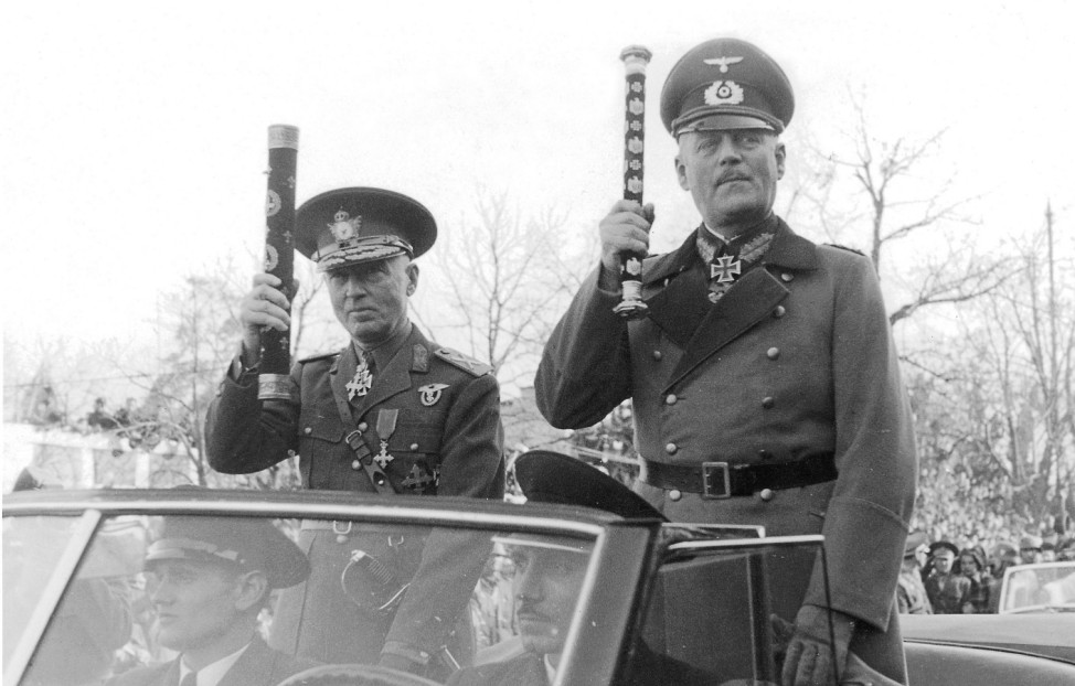Ion Antonescu und Wilhelm Keitel, 1941 Scherl / SZ Photo