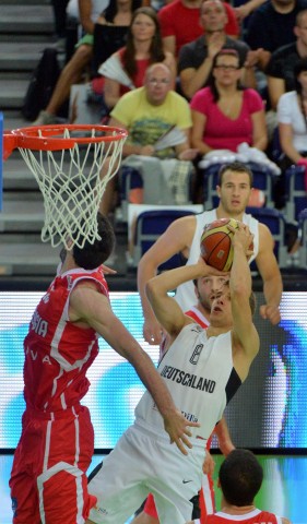 Basketball Länderspiel Deutschland-Georgien