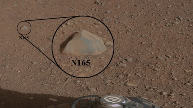Mars Rover Curiosity testet Laser