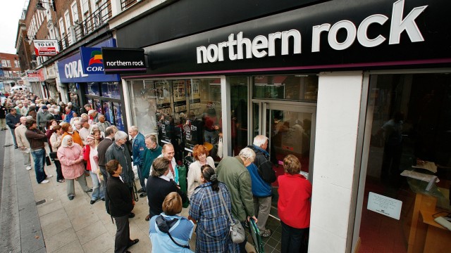 (FILE) Northern Rock Bank Nationalised by UK Government