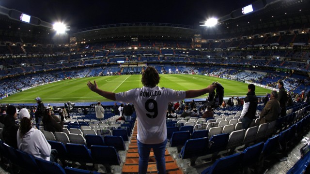 Vereine rüsten digital auf: In Madrids Stadion Santiago Bernabéu soll die Digitalisierung Einzug halten. Bislang waren die Fans komplett von der Außenwelt abgeschnitten.