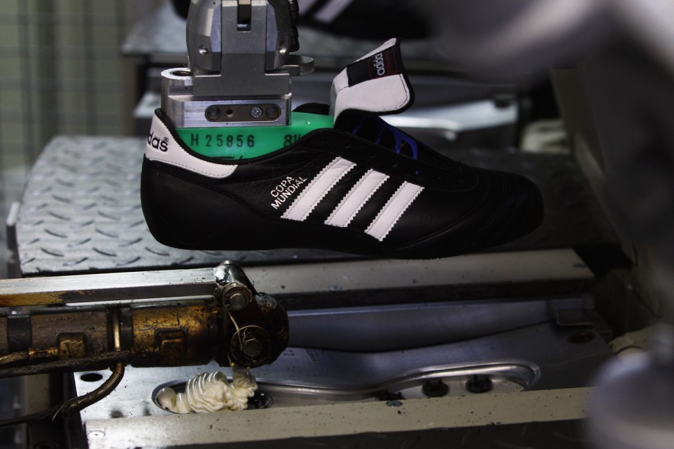 adidas Shoe Production Ahead Of Results